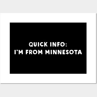 Minnesota Cool & Funny Posters and Art